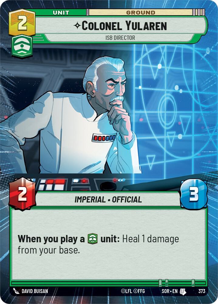Colonel Yularen - ISB Director (Hyperspace) card image