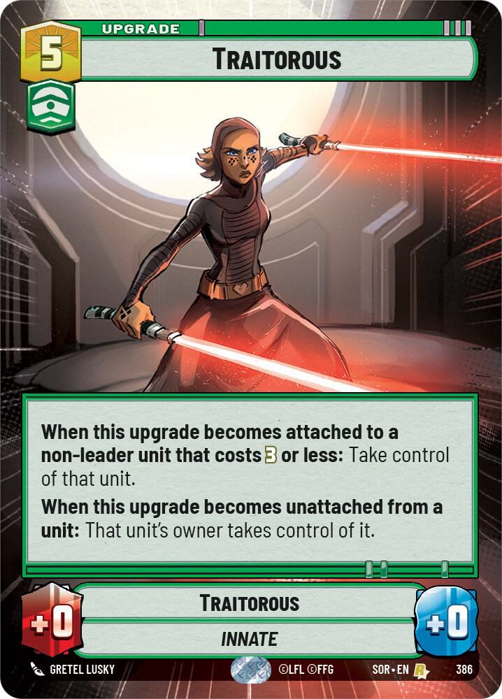Traitorous (Hyperspace) card image