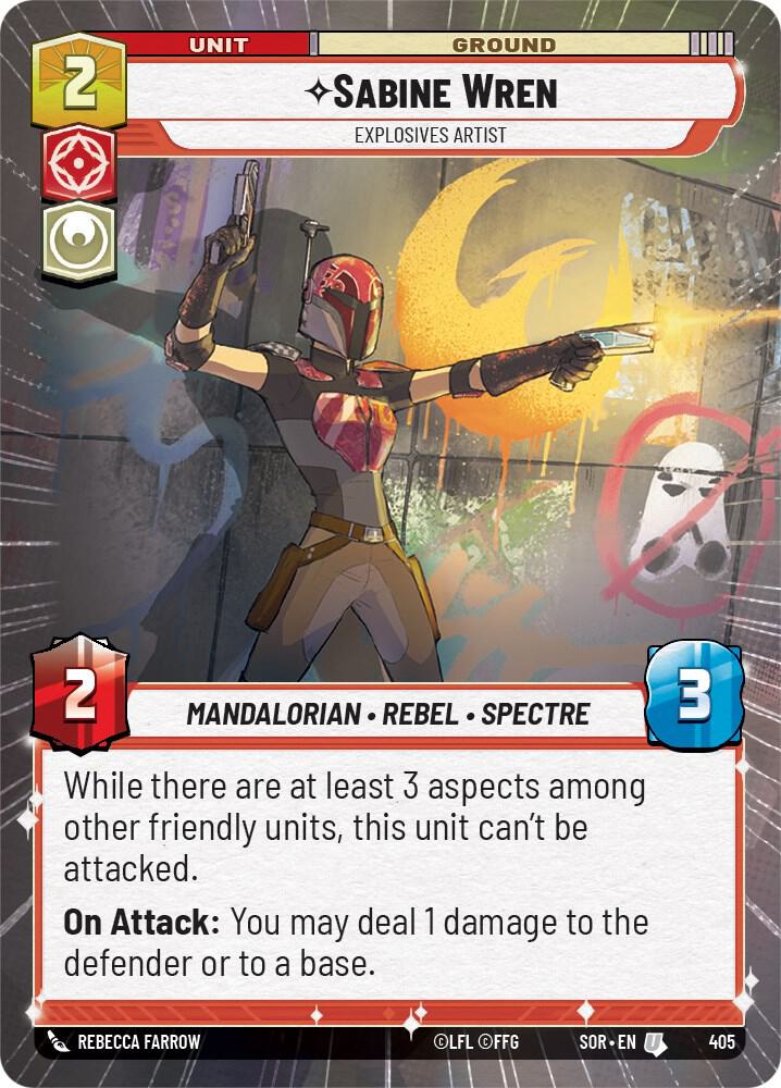 Sabine Wren - Explosives Artist (Hyperspace) card image