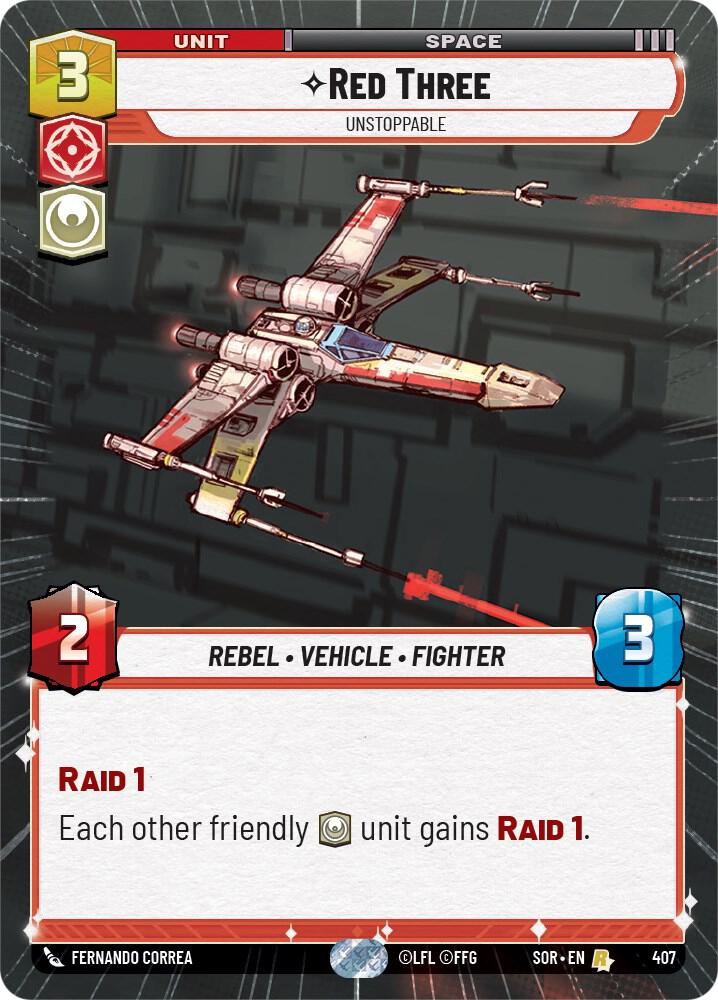 Red Three - Unstoppable (Hyperspace) card image