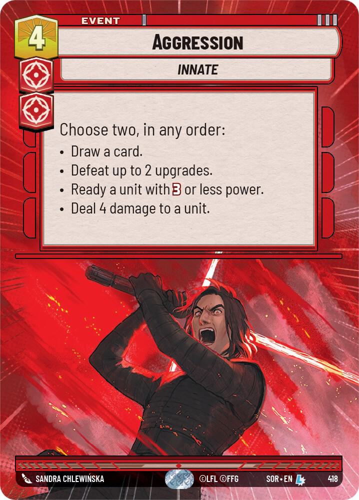 Aggression (Hyperspace) card image