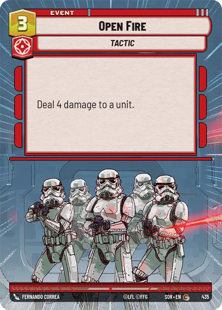 Open Fire (Hyperspace) card image