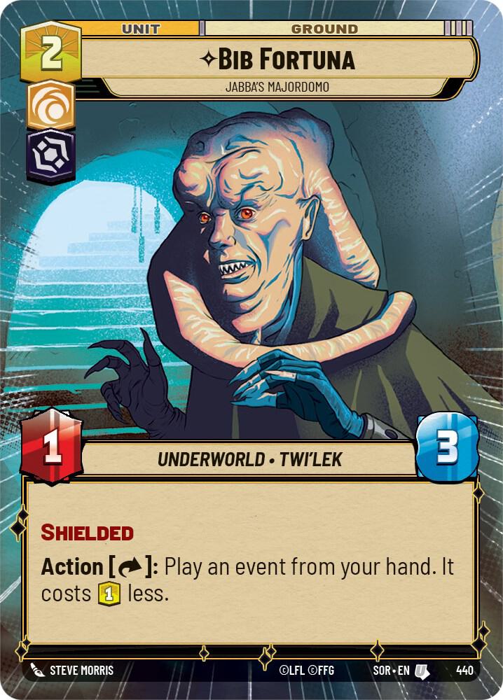 Bib Fortuna - Jabba's Majordomo (Hyperspace) card image