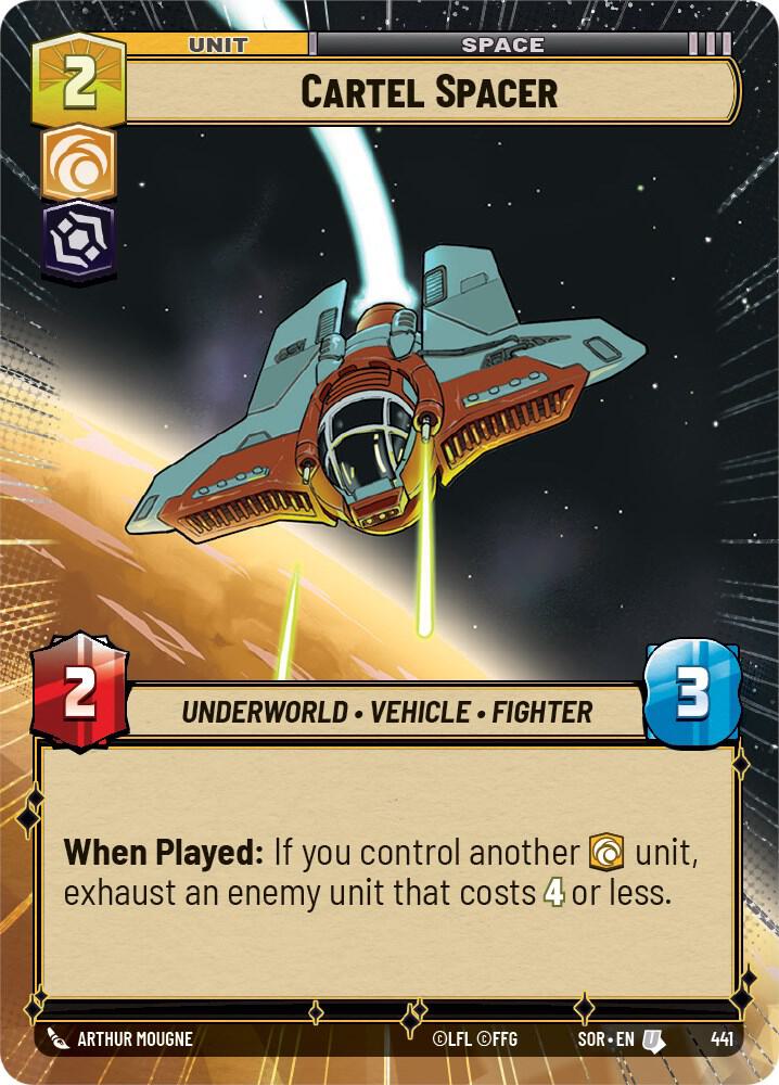 Cartel Spacer (Hyperspace) card image