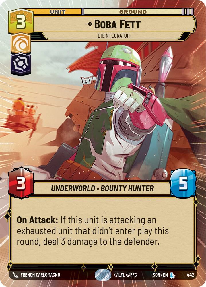 Boba Fett - Disintegrator (Hyperspace) card image