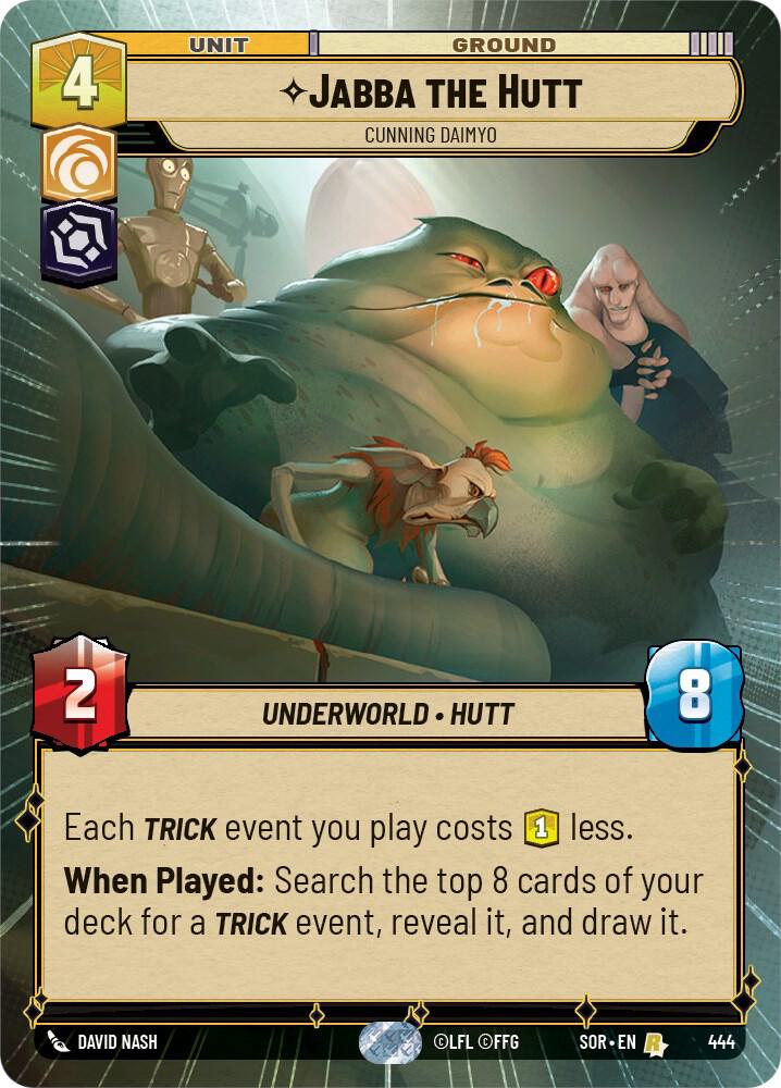 Jabba the Hutt - Cunning Daimyo (Hyperspace) card image