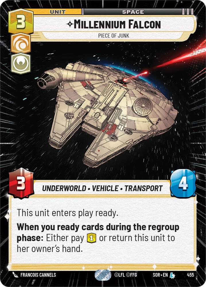 Millennium Falcon - Piece of Junk (Hyperspace) card image