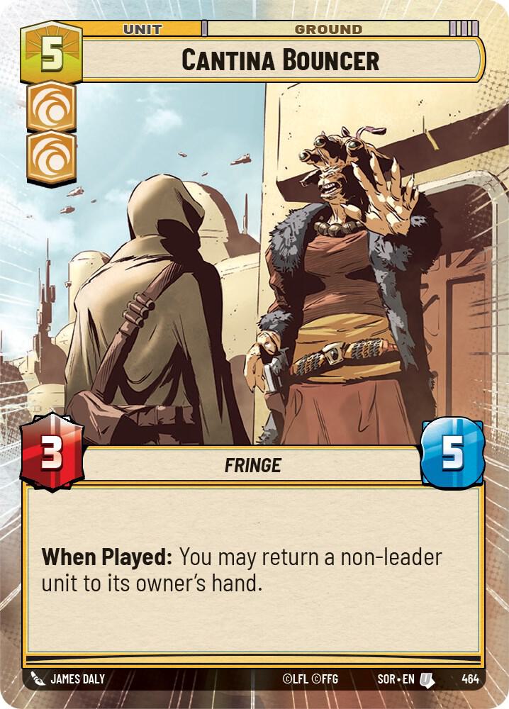 Cantina Bouncer (Hyperspace) card image