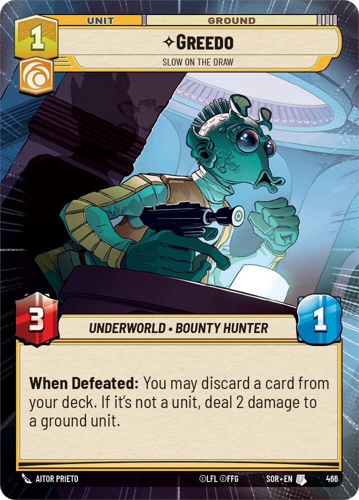 Greedo - Slow on the Draw (Hyperspace) card image