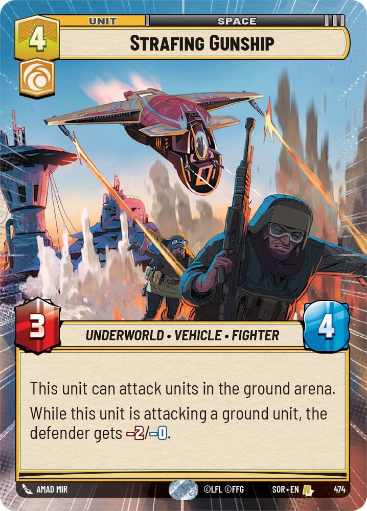 Strafing Gunship (Hyperspace) card image
