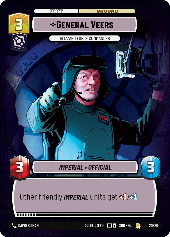General Veers - Blizzard Force Commander card image