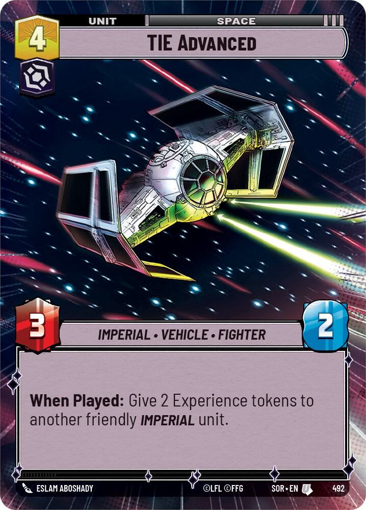 TIE Advanced (Hyperspace) card image