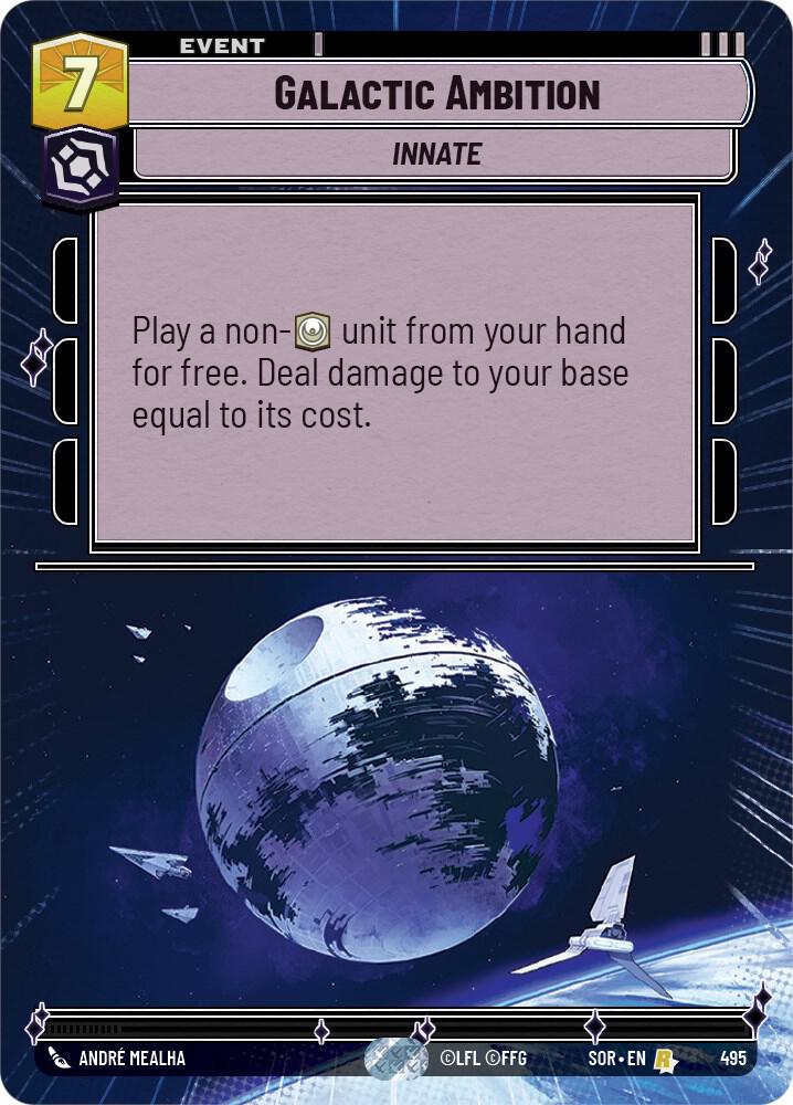 Galactic Ambition (Hyperspace) card image