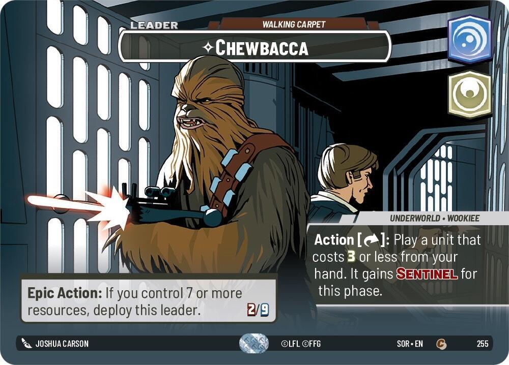 Chewbacca - Walking Carpet (Showcase) card image