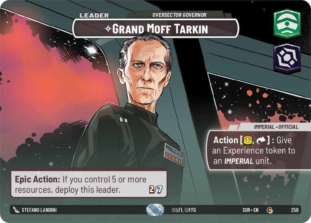Grand Moff Tarkin - Oversector Governor (Showcase) card image