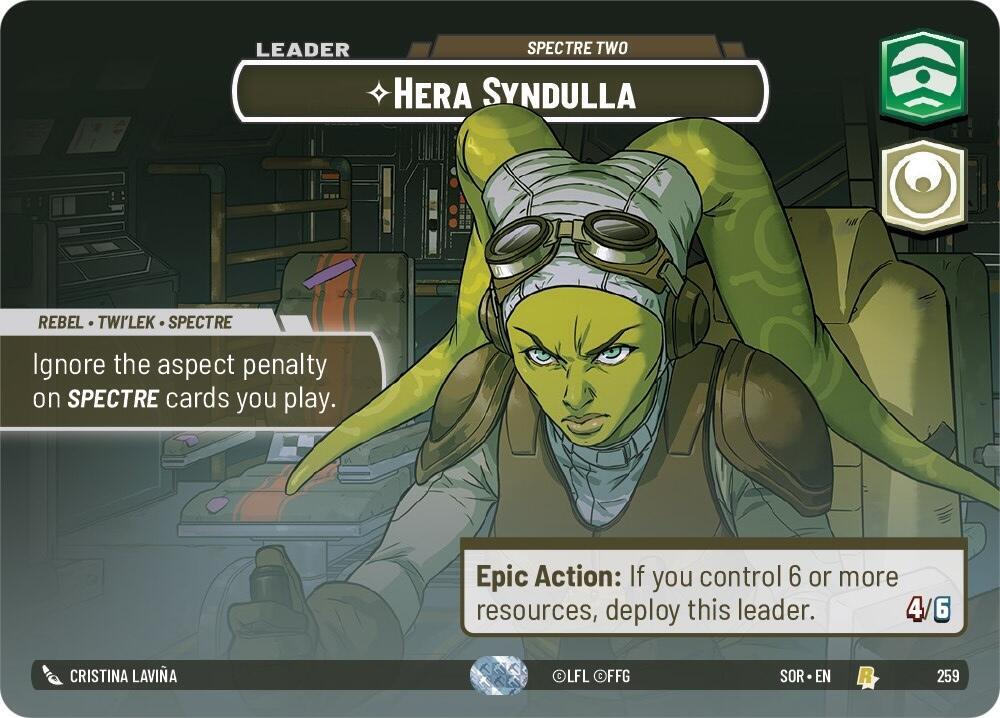 Hera Syndulla - Spectre Two (Showcase) card image