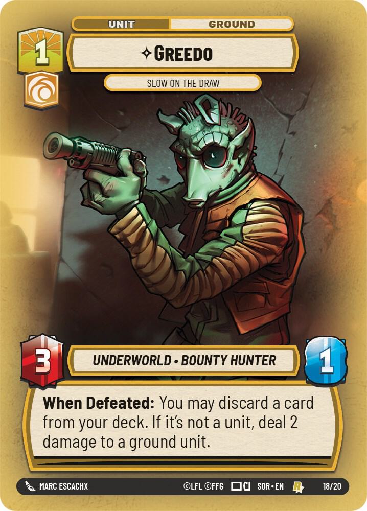 Greedo - Slow on the Draw card image
