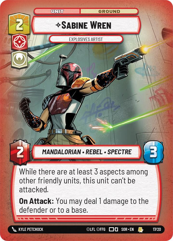 Sabine Wren - Explosives Artist card image
