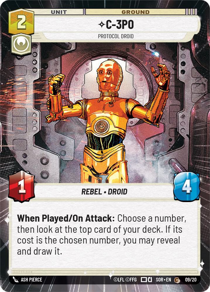 C-3PO - Protocol Droid (Hyperspace) card image