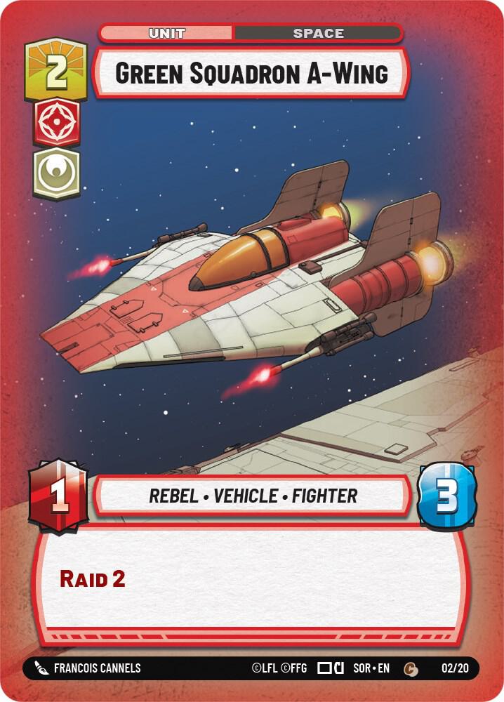 Green Squadron A-Wing card image