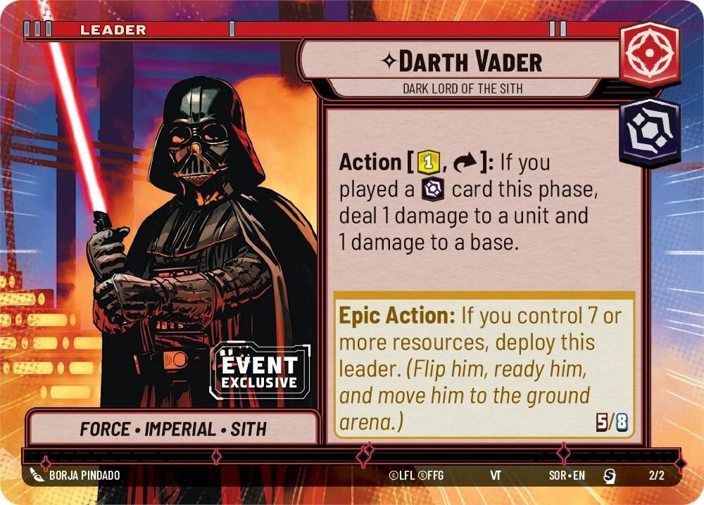 Darth Vader - Dark Lord of the Sith (Hyperspace) card image