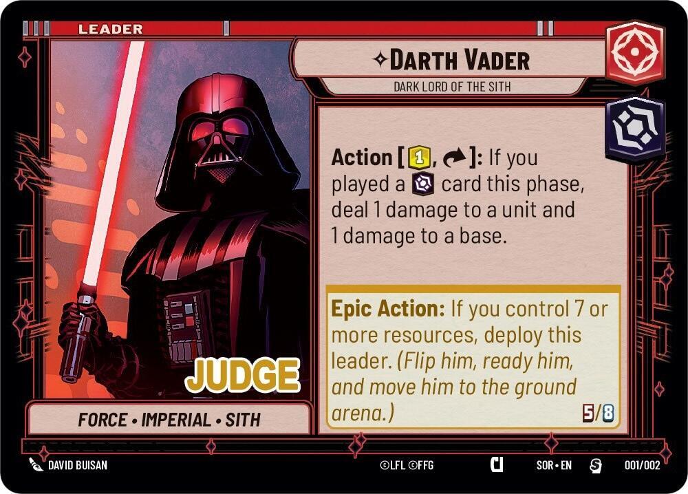Darth Vader - Dark Lord of the Sith card image