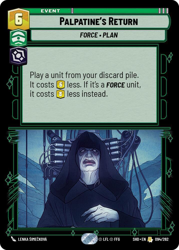 Palpatine's Return card image