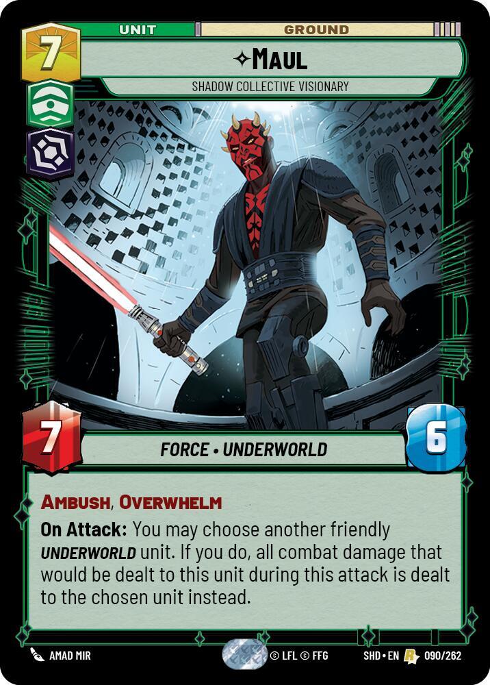 Maul - Shadow Collective Visionary card image