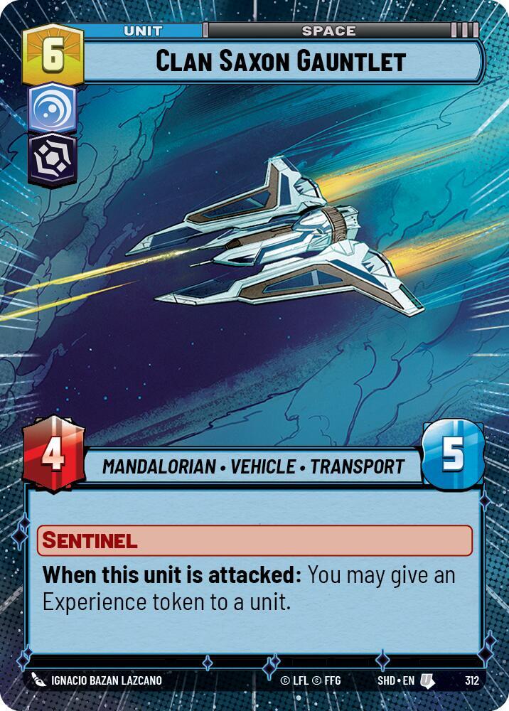 Clan Saxon Gauntlet (Hyperspace) card image