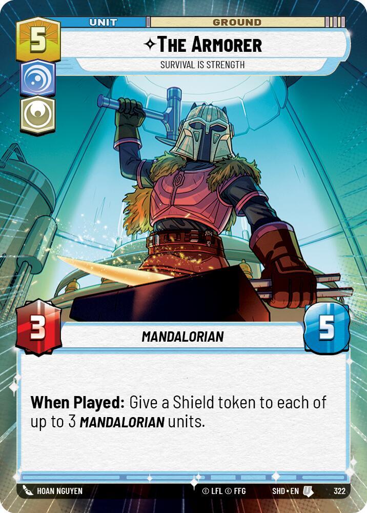 The Armorer - Survival Is Strength (Hyperspace) card image