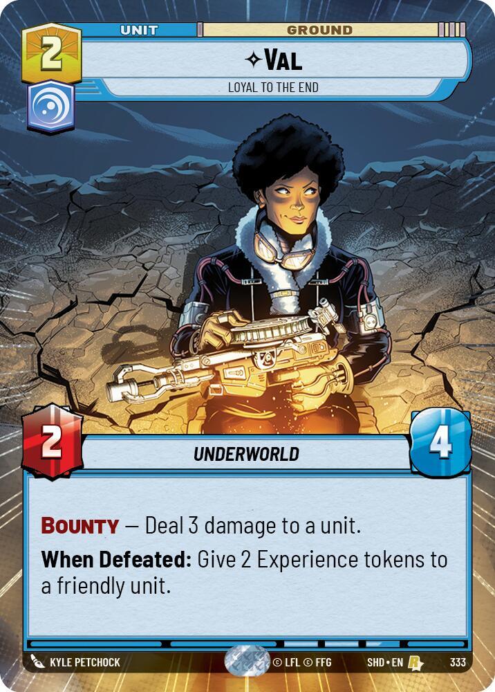Val - Loyal to the End (Hyperspace) card image