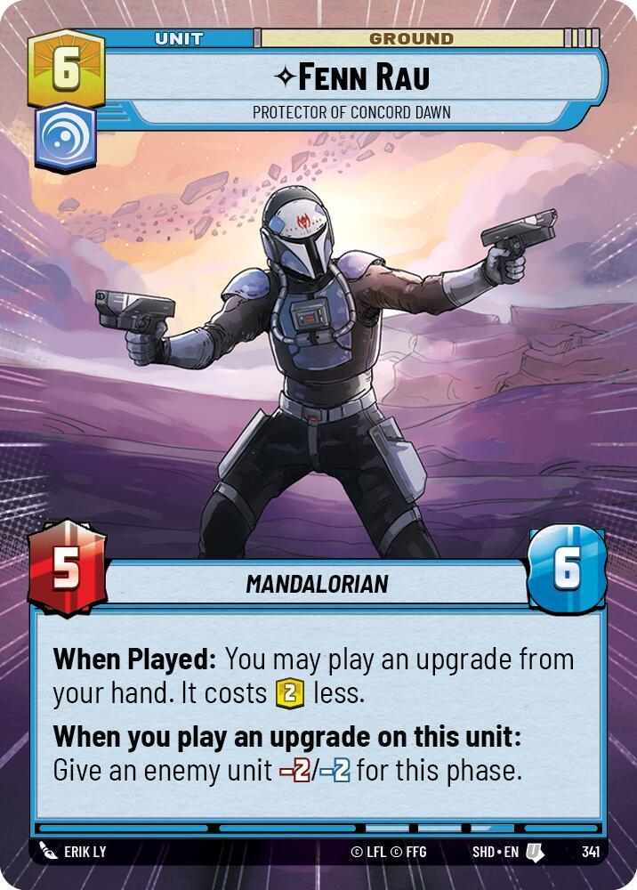 Fenn Rau - Protector of Concord Dawn (Hyperspace) card image