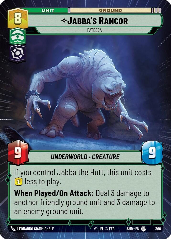 Jabba's Rancor - Pateesa (Hyperspace) card image