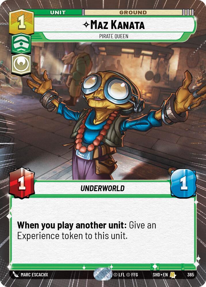 Maz Kanata - Pirate Queen (Hyperspace) card image