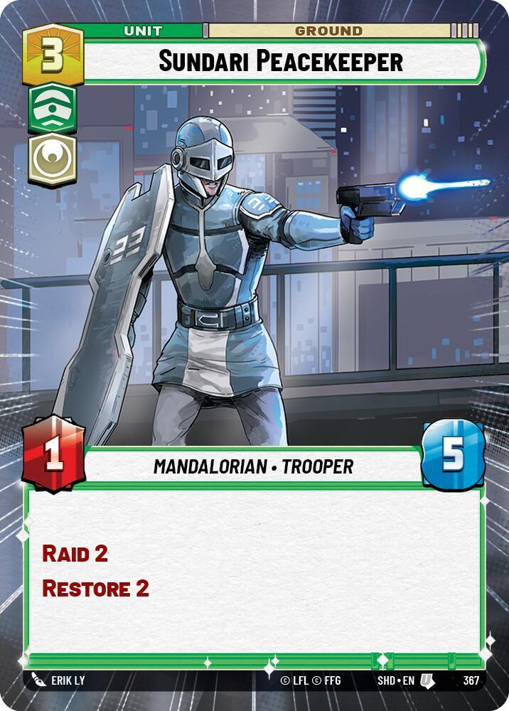 Sundari Peacekeeper (Hyperspace) card image