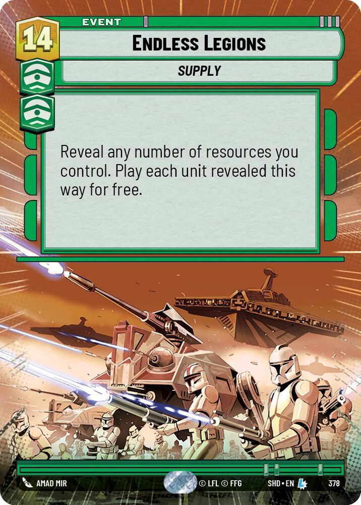 Endless Legions (Hyperspace) card image