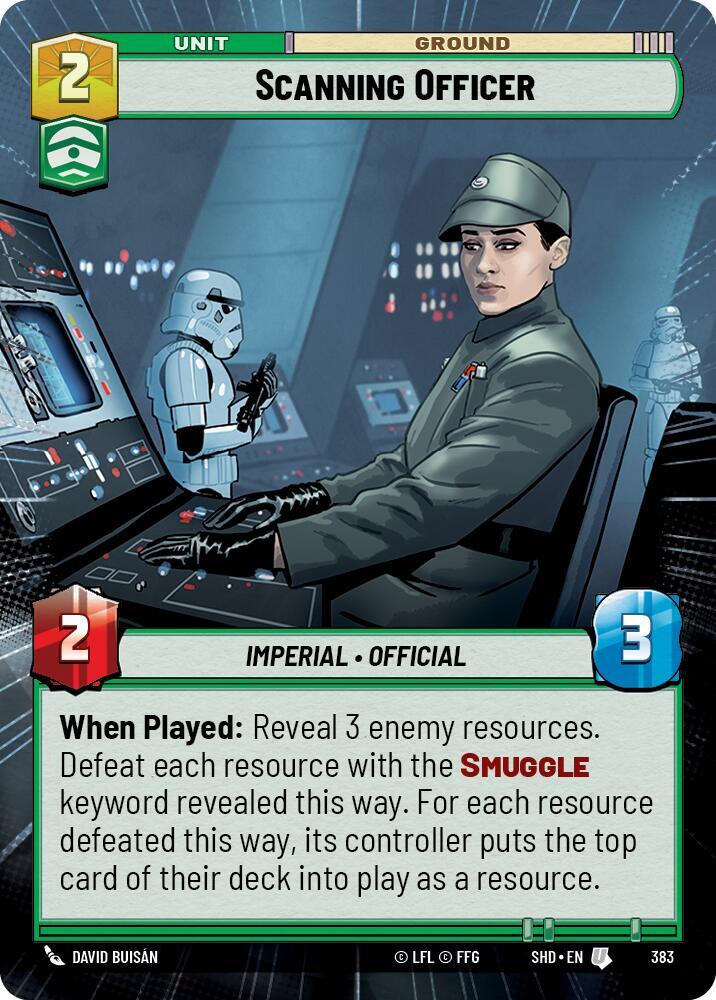 Scanning Officer (Hyperspace) card image