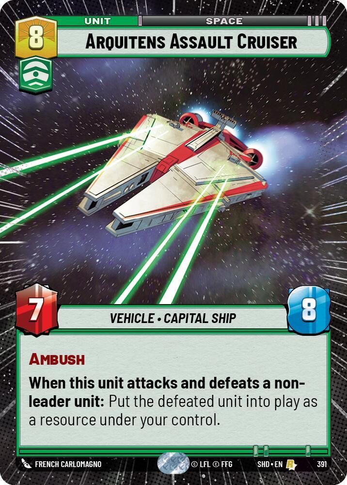 Arquitens Assault Cruiser (Hyperspace) card image