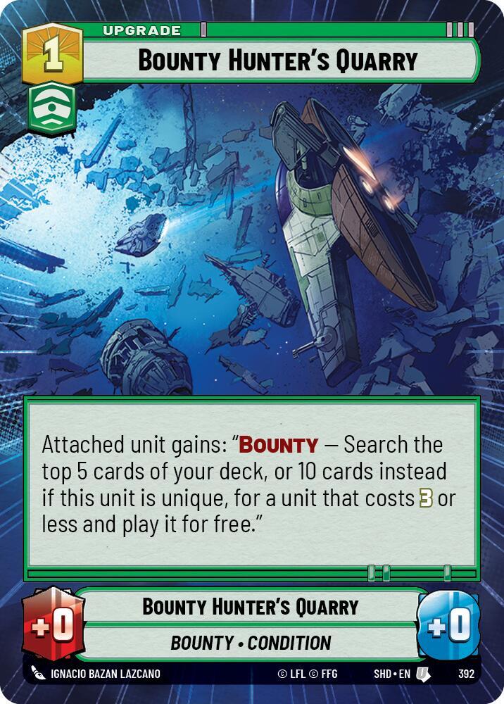 Bounty Hunter's Quarry (Hyperspace) card image