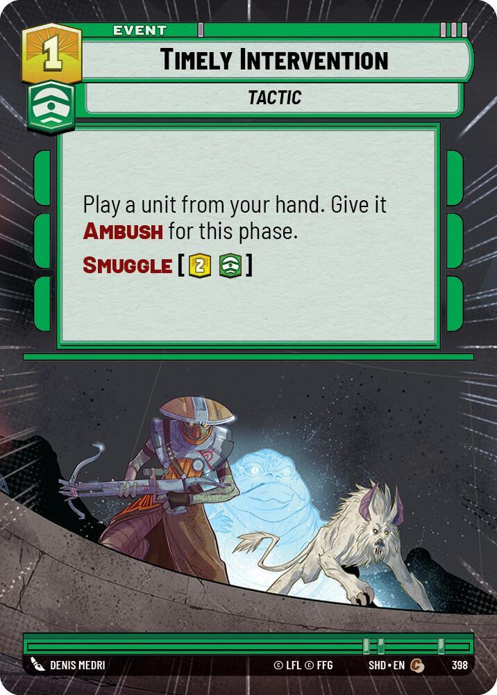 Timely Intervention (Hyperspace) card image