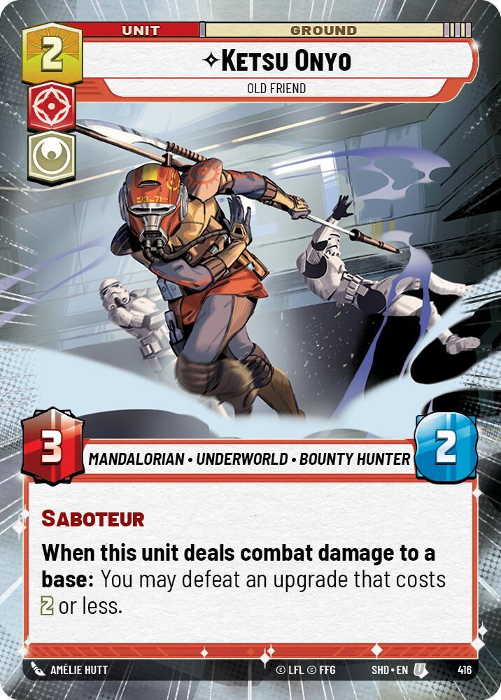 Ketsu Onyo - Old Friend (Hyperspace) card image