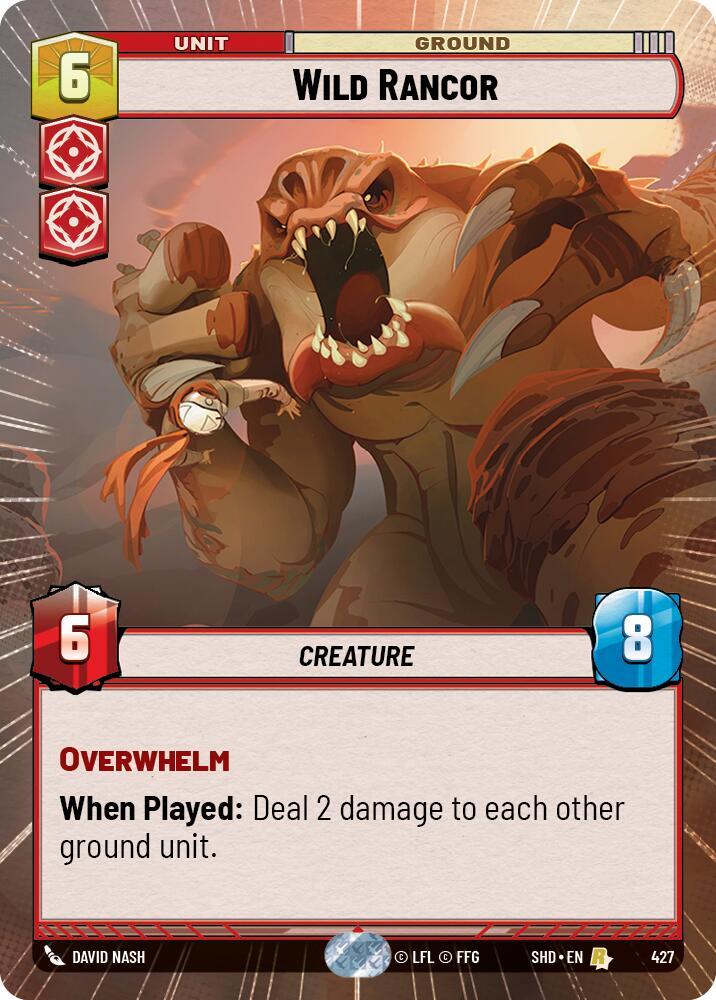 Wild Rancor (Hyperspace) card image
