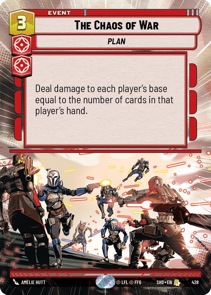 The Chaos of War (Hyperspace) card image