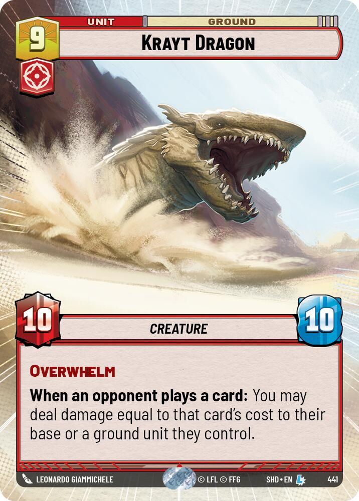 Krayt Dragon (Hyperspace) card image