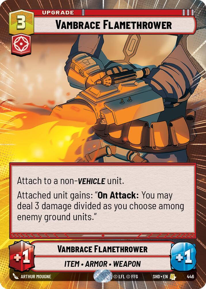 Vambrace Flamethrower (Hyperspace) card image