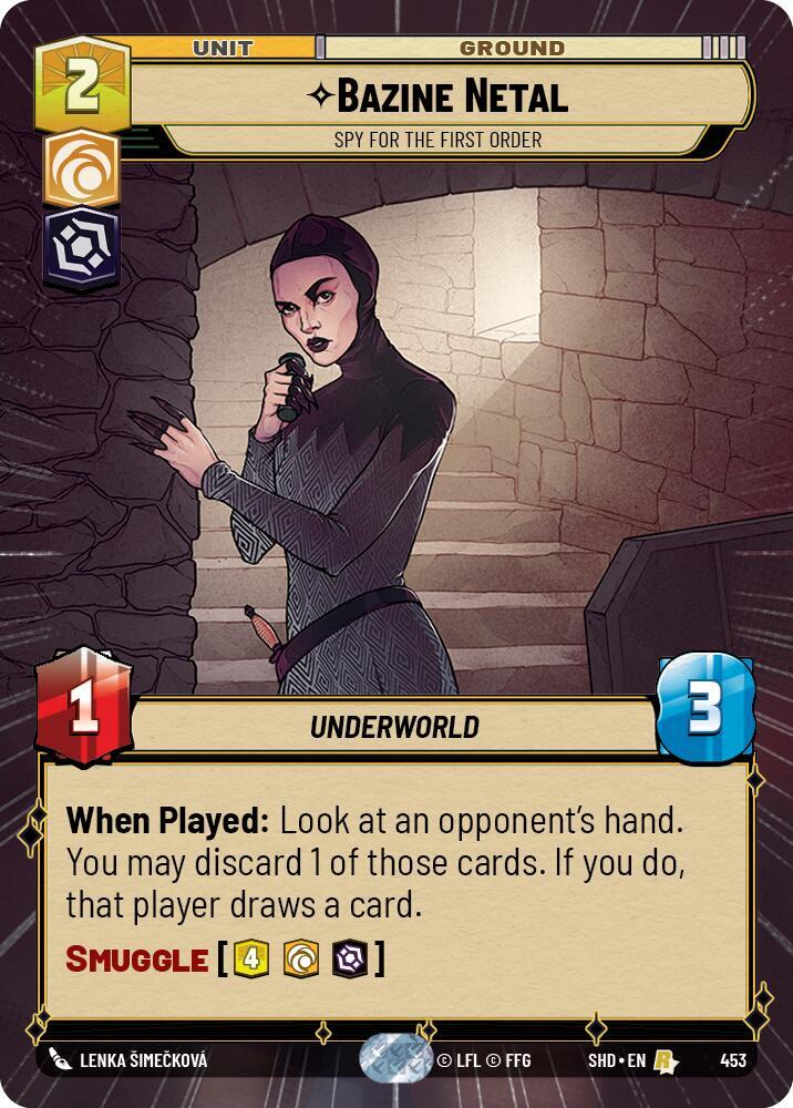 Bazine Netal - Spy for the First Order (Hyperspace) card image