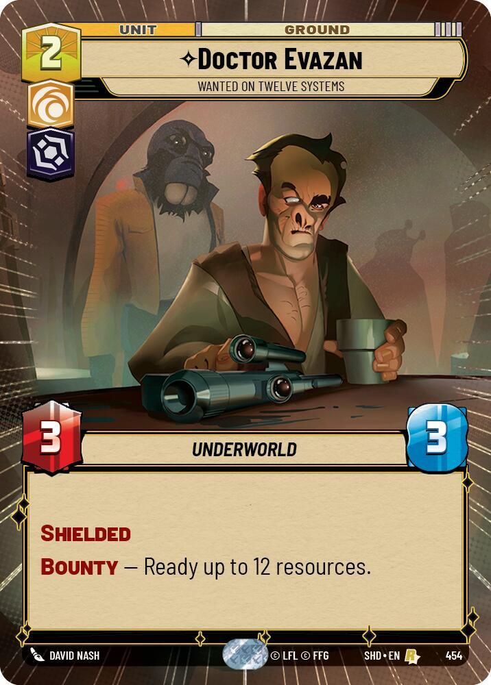 Doctor Evazan - Wanted on Twelve Systems (Hyperspace) card image