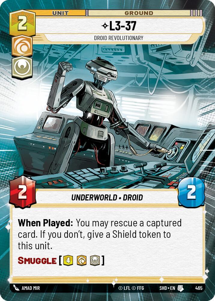 L3-37 - Droid Revolutionary (Hyperspace) card image