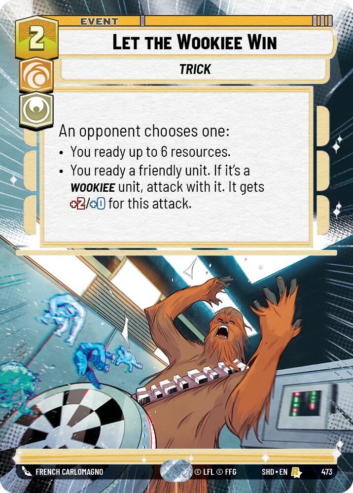 Let the Wookiee Win (Hyperspace) card image