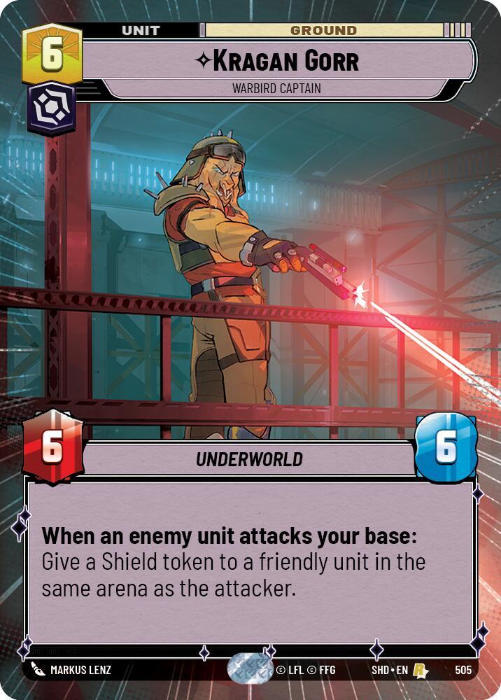 Kragan Gorr - Warbird Captain (Hyperspace) card image